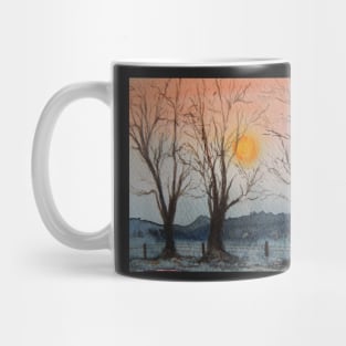 Winter Sunset Mug